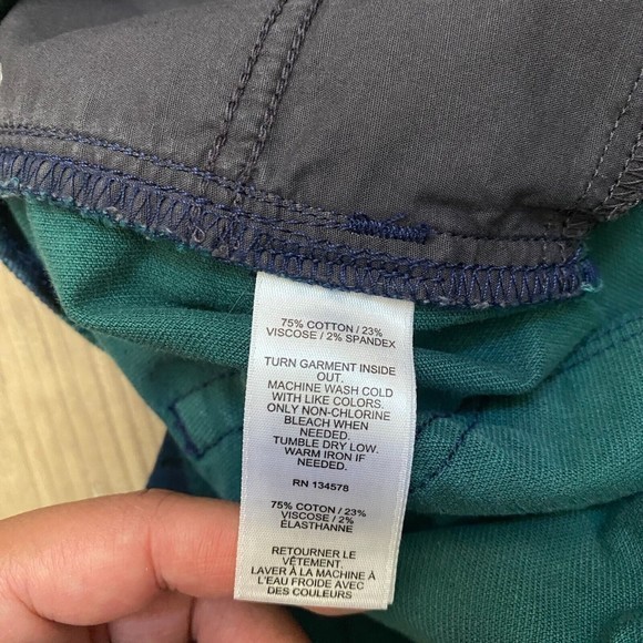 Vineyard Vines Women Size 33 High Rise Kick Flare Plaid Pants Cotton Blend Soft - Picture 5 of 9